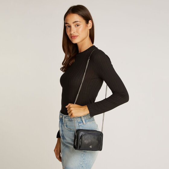 Calvin Klein Jeans Utility Schoudertas Leer 34 cm