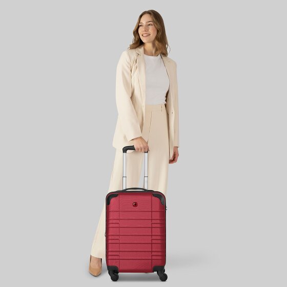 Wenger Amplar Evo 4 wielen Cabinewagen S 53 cm met uitbreidingsplooi