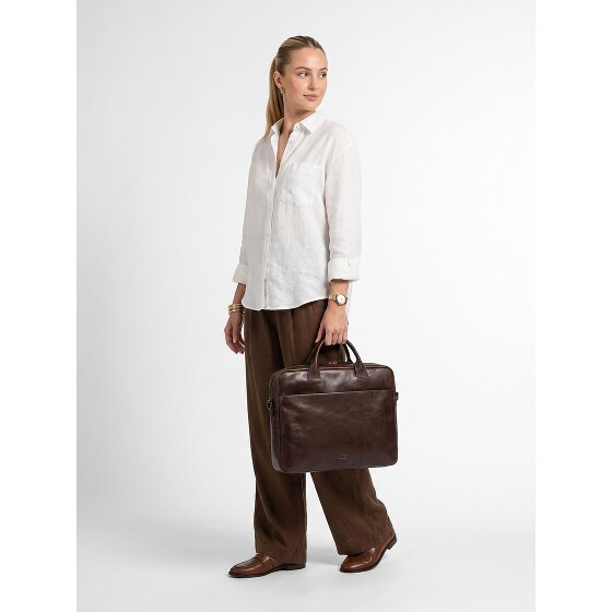 Jost Glasgow Aktentas Leder 37 cm Laptopvak