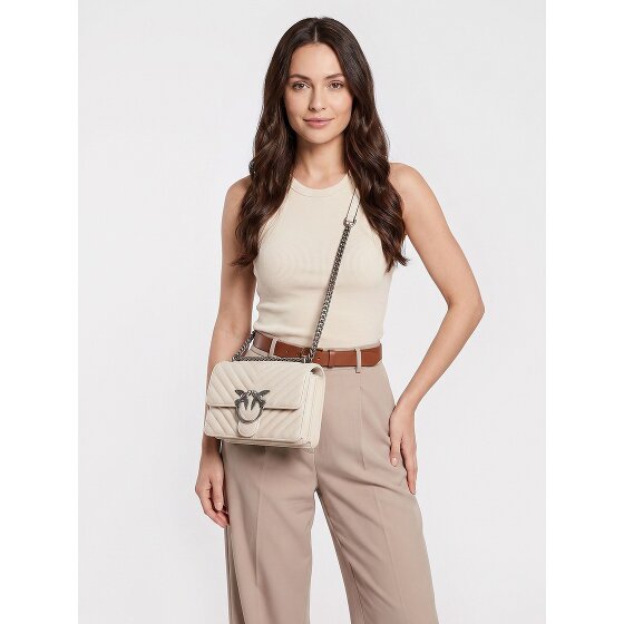 PINKO Love One Crossbody tas Leder 21 cm
