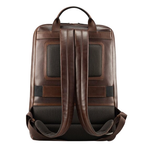 Jost Lund Dagrugzak Leer 42 cm Laptop compartiment