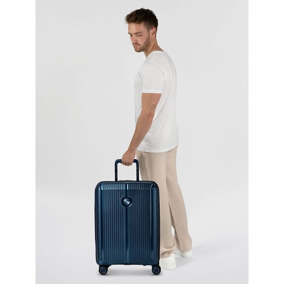 Polestream Paris 4 wielen Cabinewagen 55 cm met uitbreidingsplooi