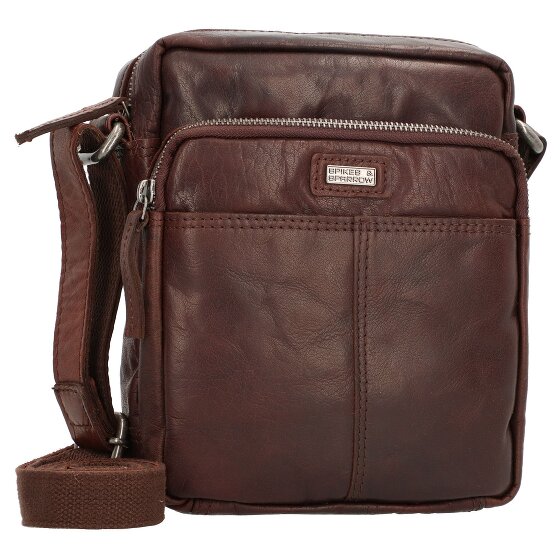 Spikes & Sparrow Schoudertas leer 18 cm