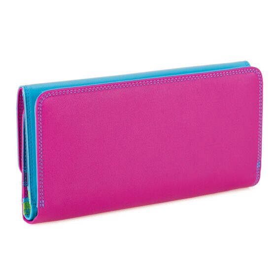 Mywalit Tri-fold Zip Wallet Leren Portemonnee 17 cm