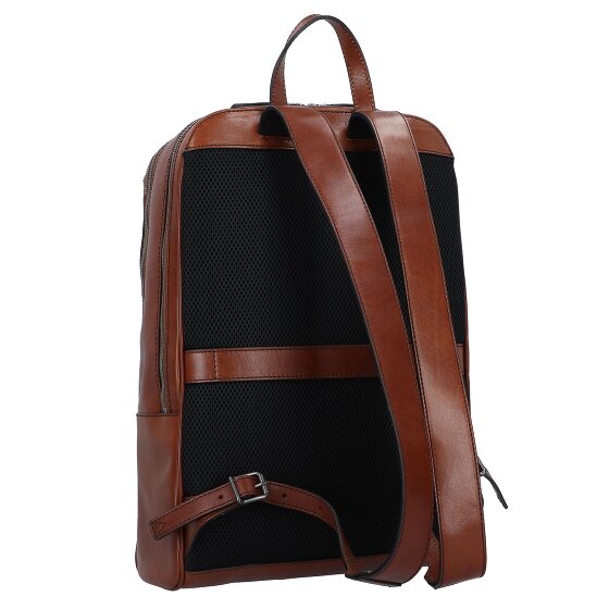 The Bridge Fabio Dagrugzak Leer 42 cm Laptop compartiment