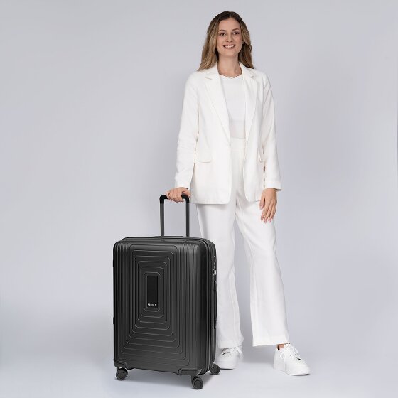 Redolz Essentials 14 4 wielen Trolley M 65 cm met uitbreidingsplooi