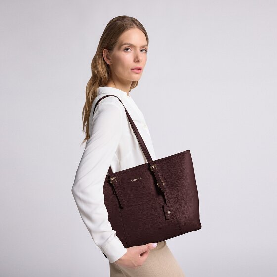 Lazarotti Bologna Leren XL Shopper Tas Leer 35 cm