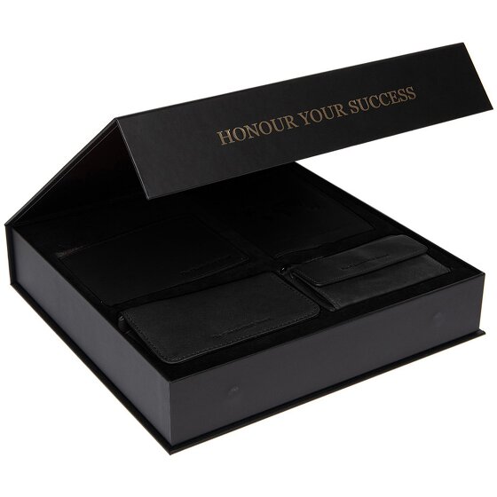 The Chesterfield Brand Portemonnee geschenkset 4-delig leer 12 cm