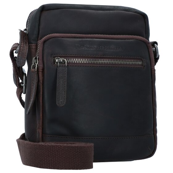 The Chesterfield Brand Wax Pull Up Schoudertas Leer 17 cm