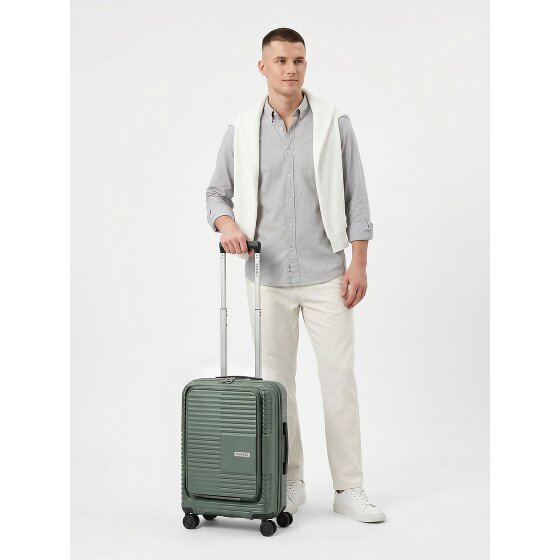 Redolz Essentials 17 2.0 4 wielen Cabinewagen 55 cm Laptopvak met uitbreidingsplooi