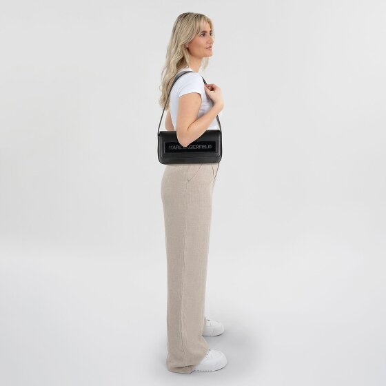 Karl Lagerfeld Ikon K Schoudertas Leer 24 cm