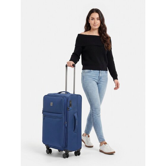 Stratic Stratic Lite 4 wielen Trolley M 65 cm met uitbreidingsplooi
