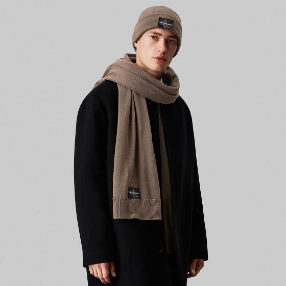 Calvin Klein Jeans Geschenkverpakking muts & sjaal cadeauset 2 stuks.