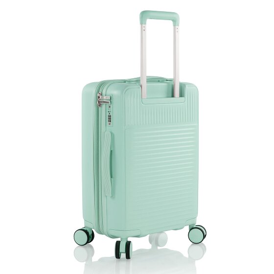 Heys Pastel 4 wielen Cabinewagen S 53 cm met uitbreidingsplooi