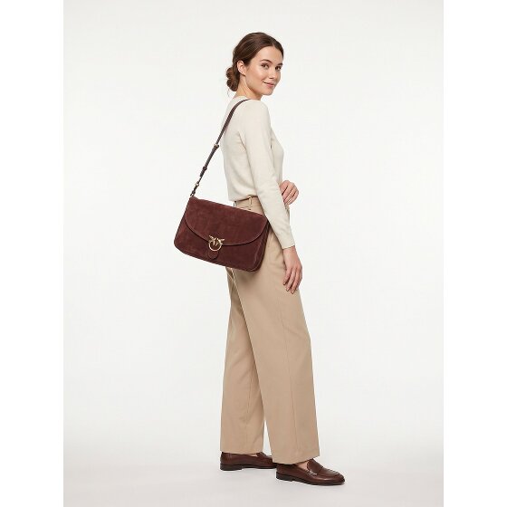 PINKO Love Satchel Big Crossbody tas Leder 35 cm