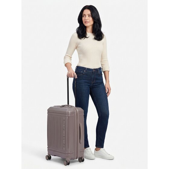 Delsey Paris Lutece 4 wielen Cabinewagen 55 cm met uitbreidingsplooi