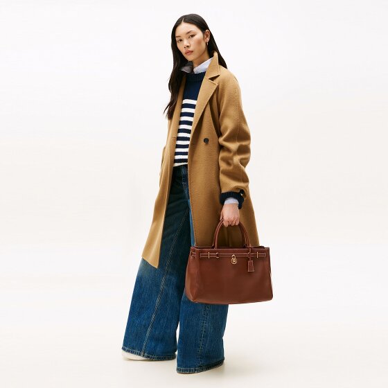 Tommy Hilfiger TH American Icon Shopper Tas Leer 28 cm