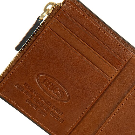 Bric's Volterra Portemonnee RFID-bescherming Leer 11 cm