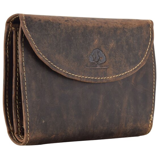 Greenburry Vintage portemonnee leer 13,5 cm