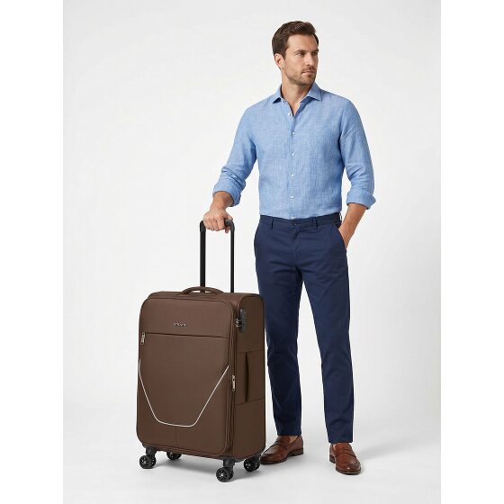 Stratic taska 4 wielen Trolley M 65 cm met uitbreidingsplooi