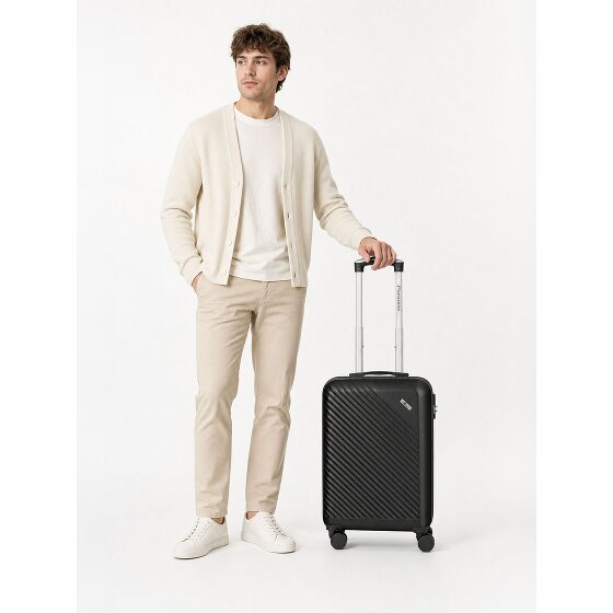 Check.In Paradise 2.0 4 wielen Cabinewagen S 55 cm met uitbreidingsplooi