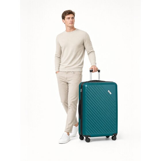 Check.In Paradise 2.0 4 wielen Trolley L 78 cm met uitbreidingsplooi