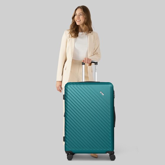 Check.In Paradise 2.0 4 wielen Trolley L 78 cm met uitbreidingsplooi