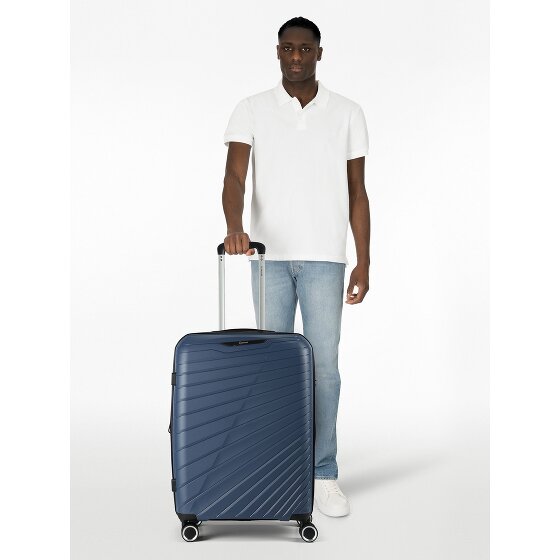 Benzi 5808 4 wielen Trolley 65 cm met uitbreidingsplooi