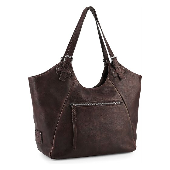 FredsBruder Calm Weave Shopper Tas Leder 45 cm