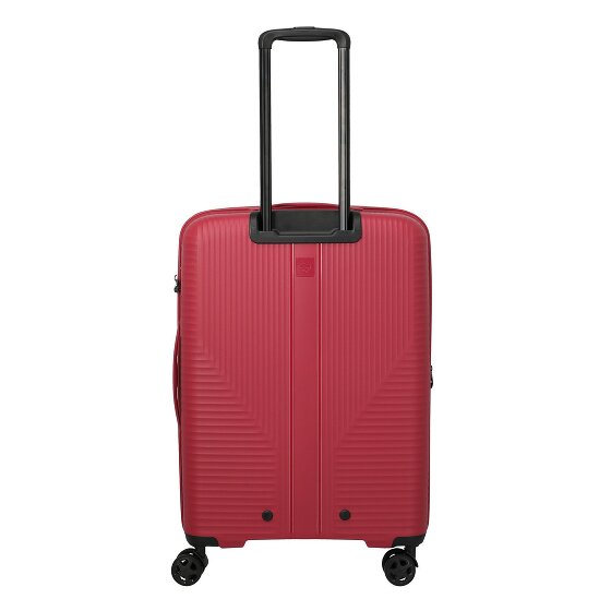 Travelite Air Stripe 4 wielen Kofferset 3-delig met uitbreidingsplooi