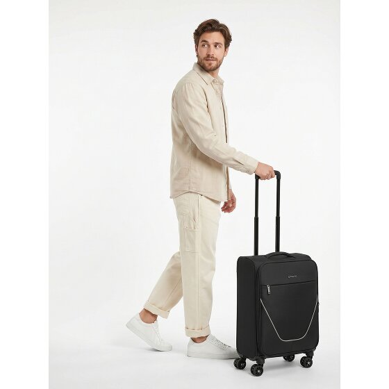 Stratic taska 4 wielen Cabinewagen S 55 cm met uitbreidingsplooi