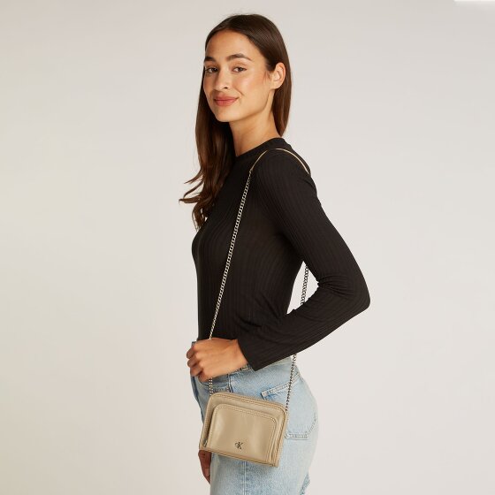 Calvin Klein Jeans Utility Schoudertas Leer 34 cm