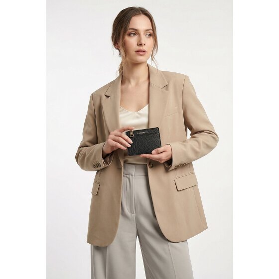 Lazarotti Bologna Leren sleutelhanger Kaarthouder leer 11,5 cm met air tag compartiment