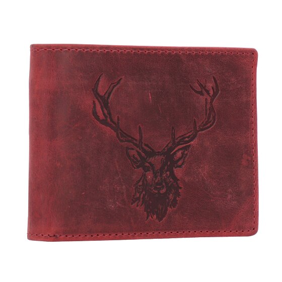 Greenburry Vintage Portemonnee Leer 13 cm