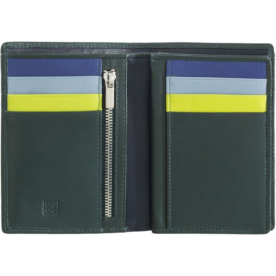 DuDu Tiberio Portemonnee RFID-bescherming Leder 9.5 cm