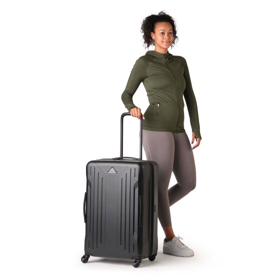 Gregory Quadro Pro 28 4 wielen Trolley 71 cm met uitbreidingsplooi