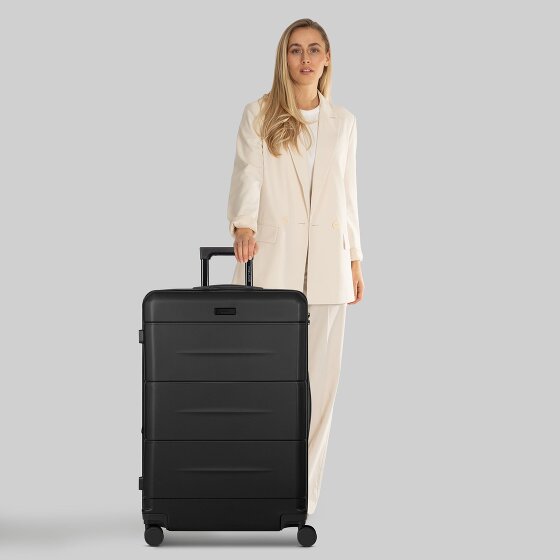 Police 4 wielen Trolley 74 cm met uitbreidingsplooi