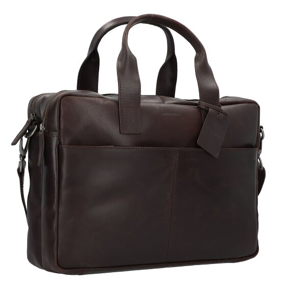 Burkely Vintage Jesse aktetas leer 42 cm laptop compartiment