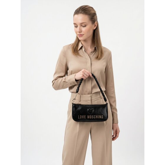 Love Moschino Cipria Schoudertas Leder 25 cm
