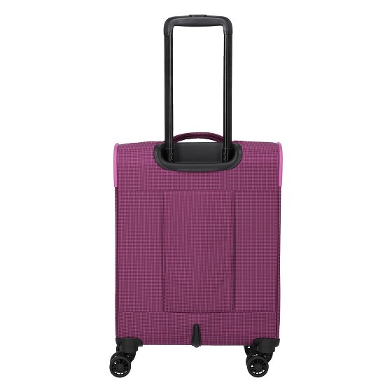 Travelite Corsiica 4 wielen Cabinewagen S 55 cm met uitbreidingsplooi