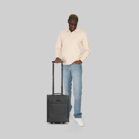 Redolz Essentials 12 2-wiel Underseater cabine trolley XS 43 cm aanbouwbaar