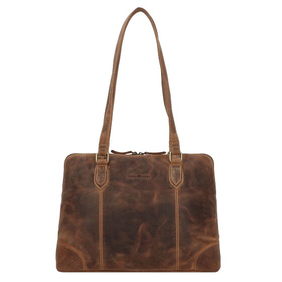 Greenburry Vintage Shopper Tas Leer 37 cm Laptop compartiment