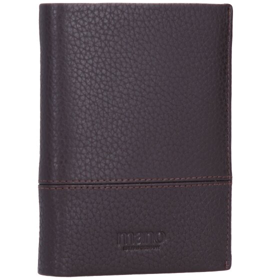 mano Don Tommas Leren Portemonnee 9 cm