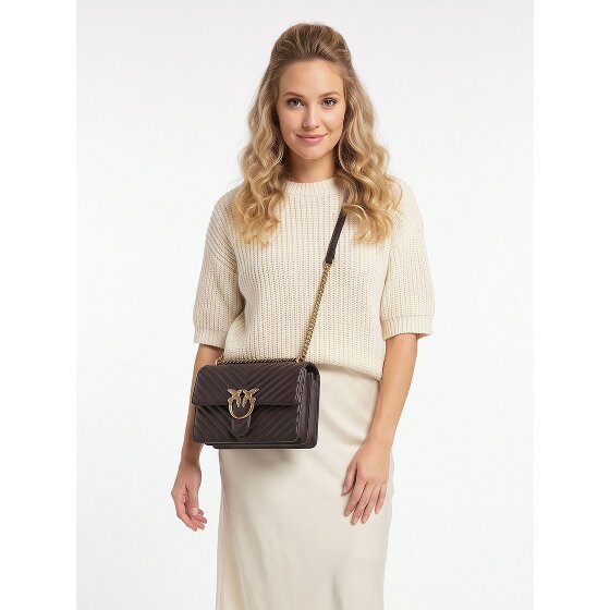 PINKO Love One Crossbody tas Leder 26.5 cm
