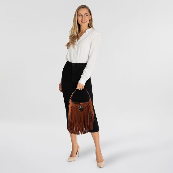 Lauren Ralph Lauren Tanner Schoudertas Leer 20.5 cm