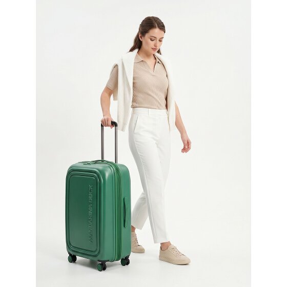 Mandarina Duck Logoduck + 4 wielen Trolley L 75 cm