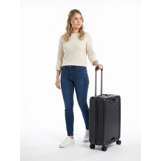 Hedgren Raku 4 wielen Trolley 75 cm met uitbreidingsplooi