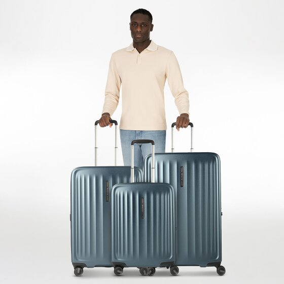 Samsonite Fyrm 4 wielen Kofferset 3-delig met uitbreidingsplooi