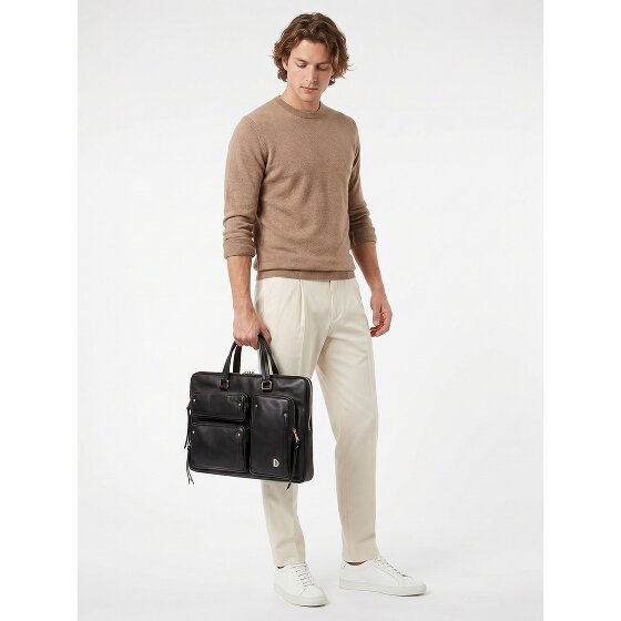 DuDu Pocket Aktentas Leder 36 cm Laptopvak