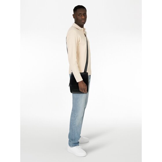 Piquadro Philip Schoudertas Leer 20 cm